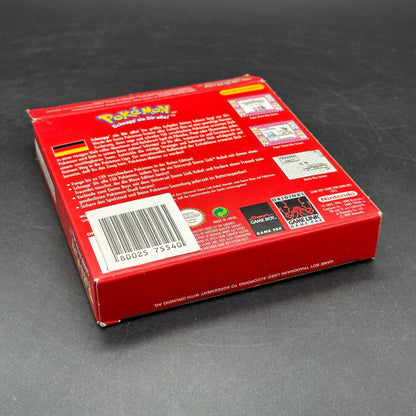 Pokémon Rote Edition (Nintendo Game Boy) - Speicherbatt. neu ✅