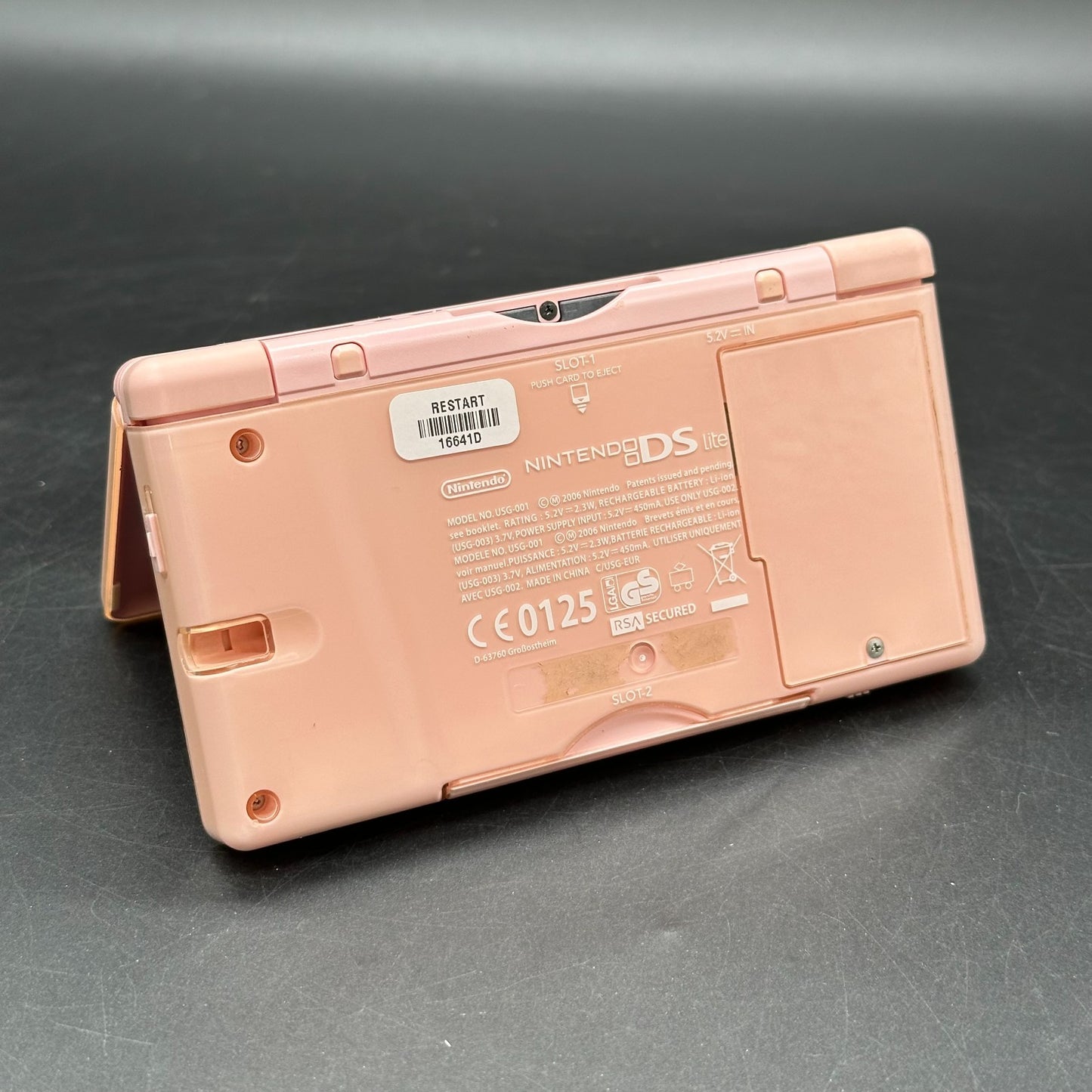 Nintendo DS Lite Spielkonsole in Pink / Rosa ohne Netzteil