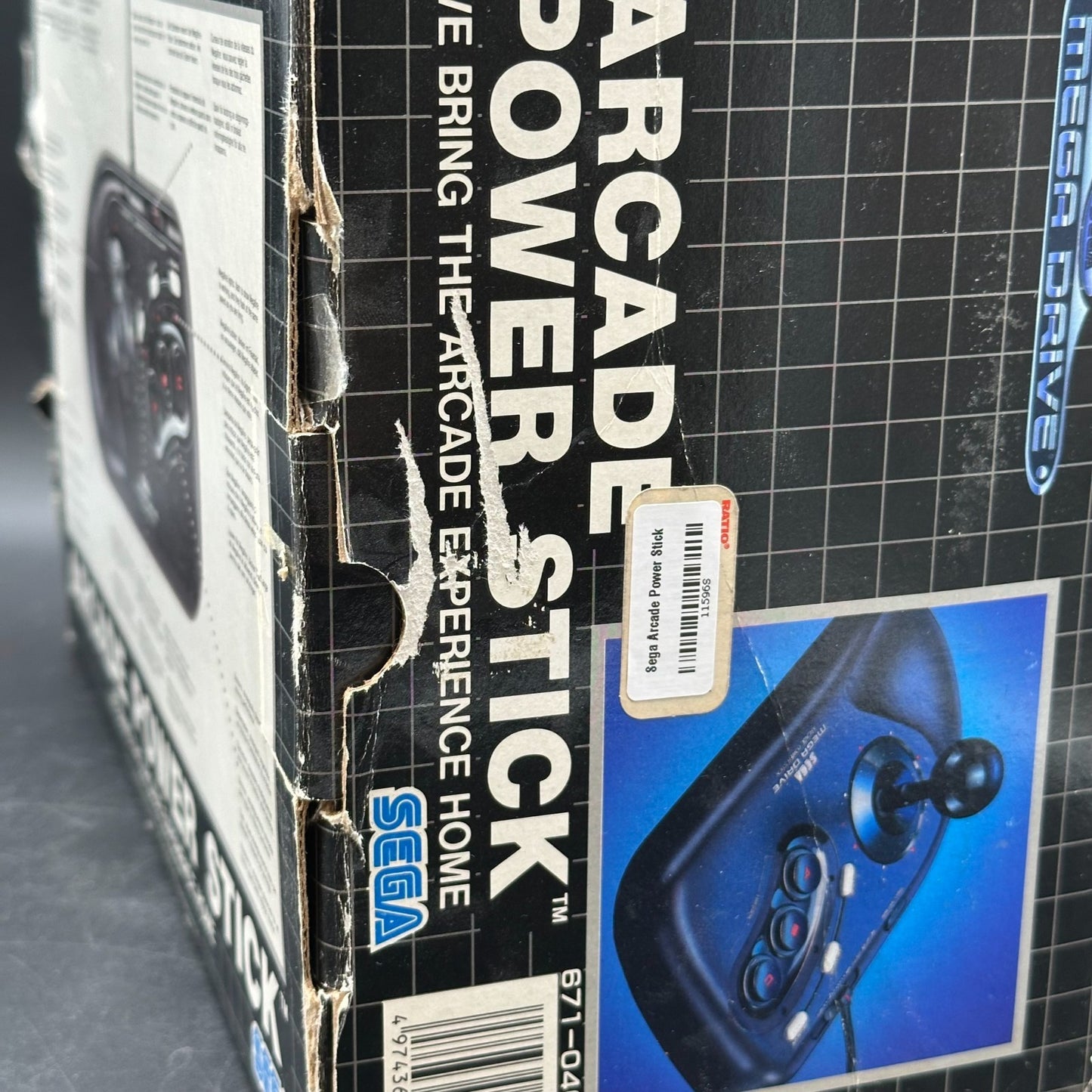 Sega Mega Drive Arcade Power Control Stick Controller in OVP