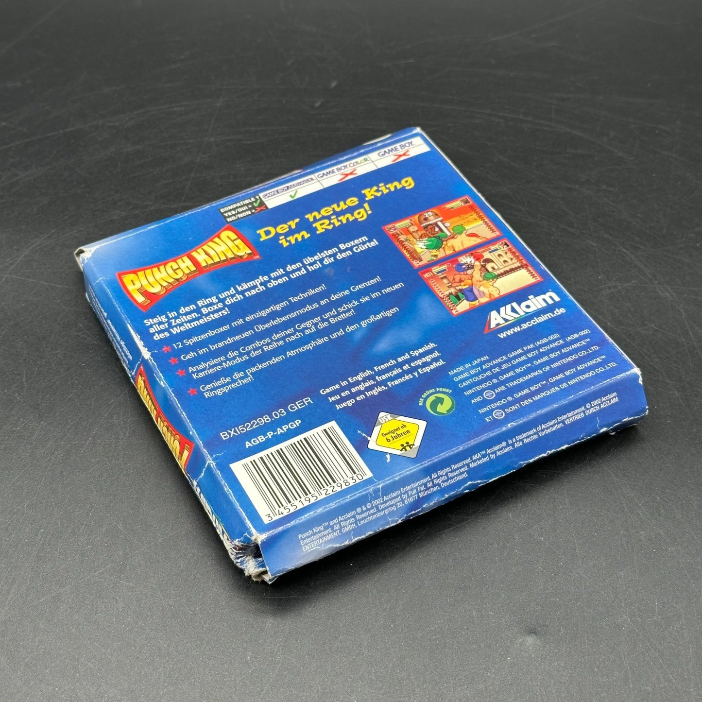 Punch King in OVP (Nintendo Game Boy Advance)