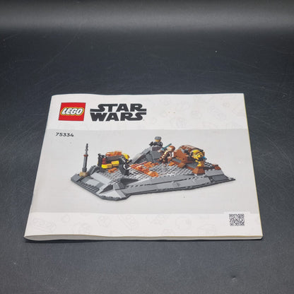 Lego Star Wars 75334 Obi Wan Kenobi vs Darth Vader (2 Figuren fehlen)