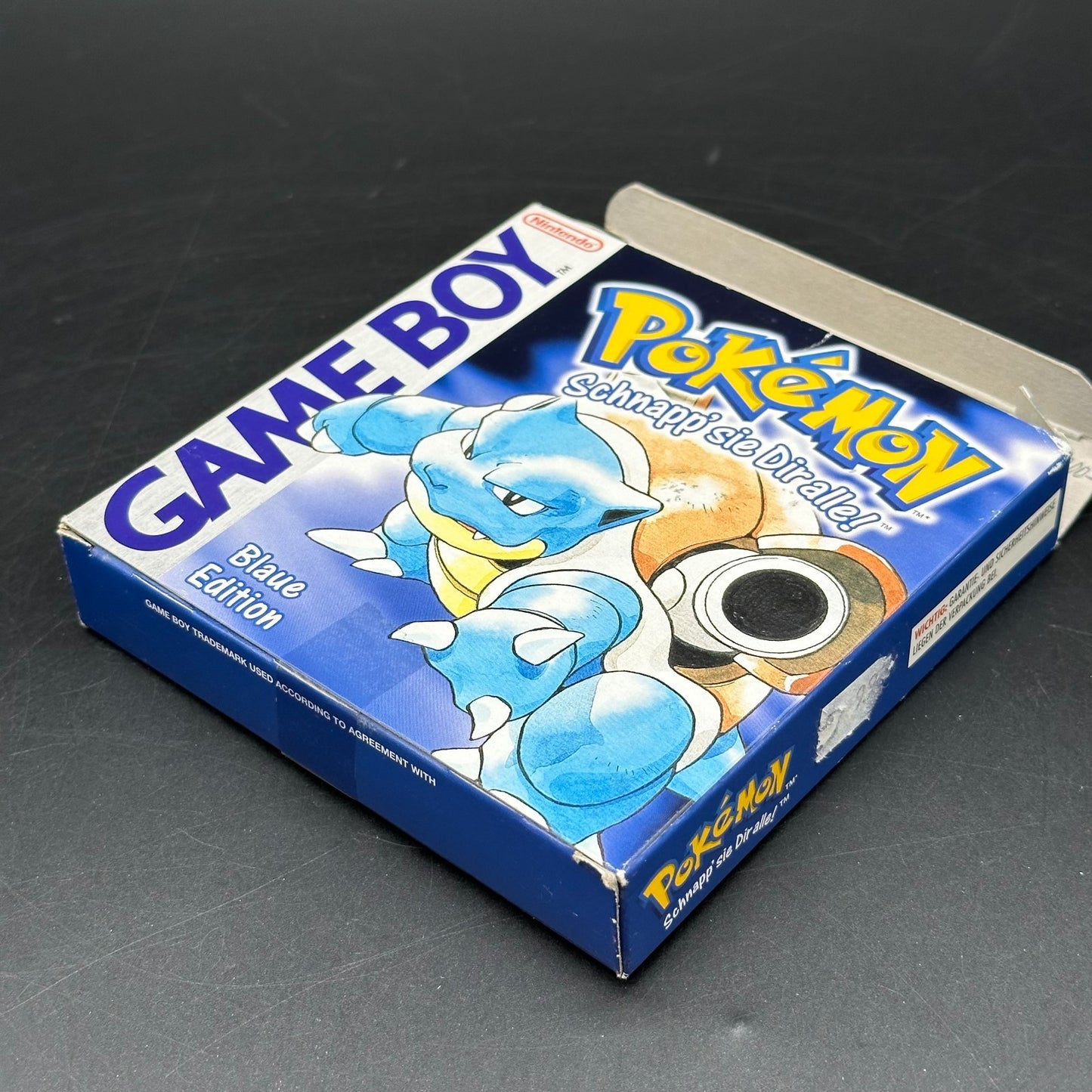 Pokémon Blaue Edition (Nintendo Game Boy) - Speicherbatt. neu ✅