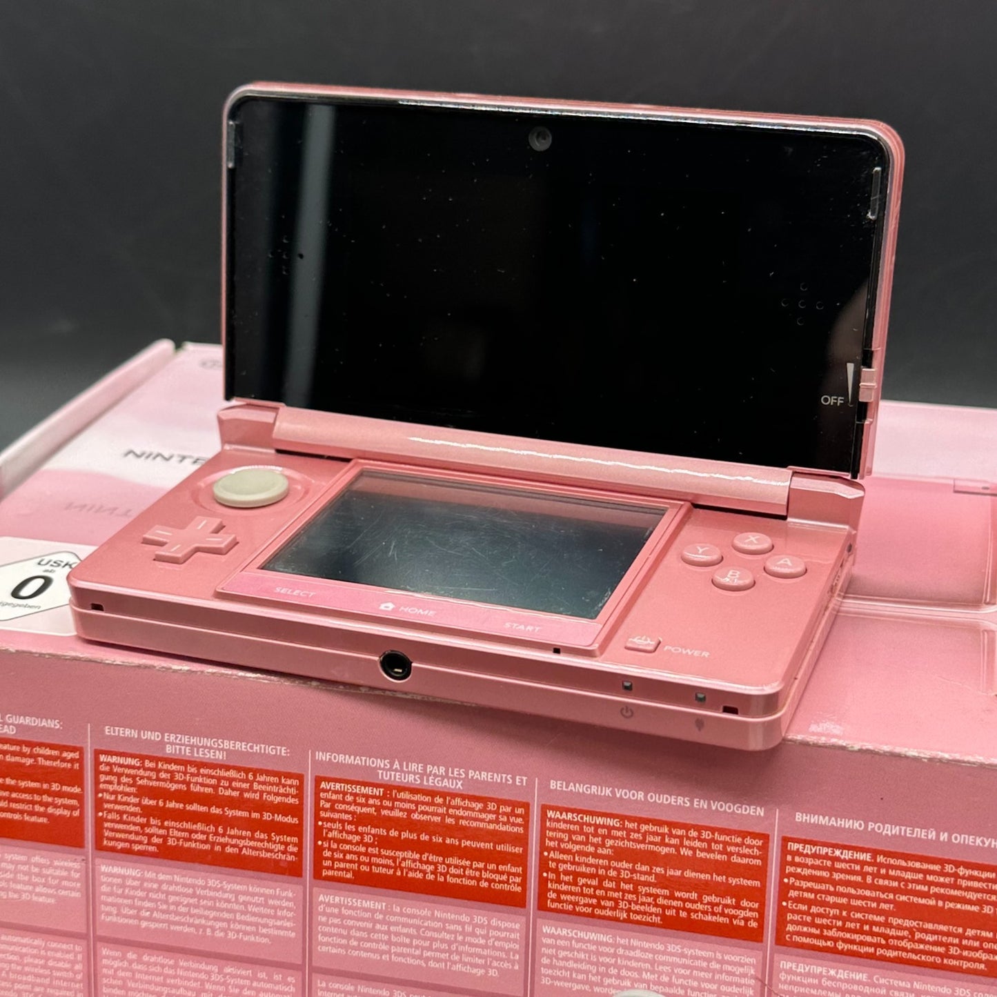 Nintendo 3DS - Coral Pink - mit OVP