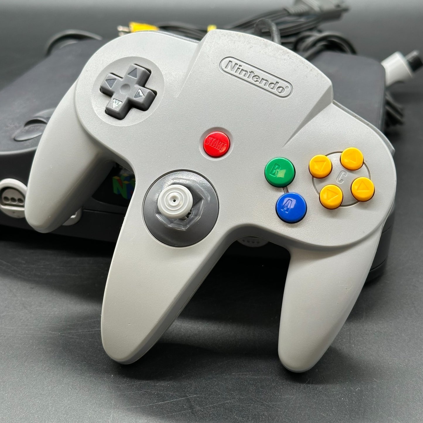 Nintendo 64 Konsole inkl. Controller & Kabeln (N64)