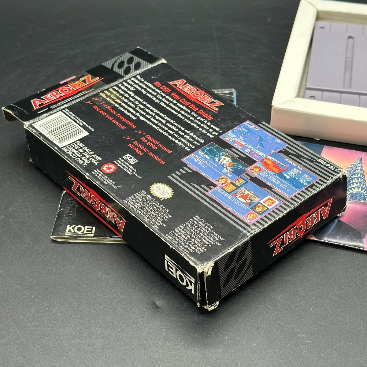 Aerobiz in OVP (Super Nintendo, SNES) SNES US