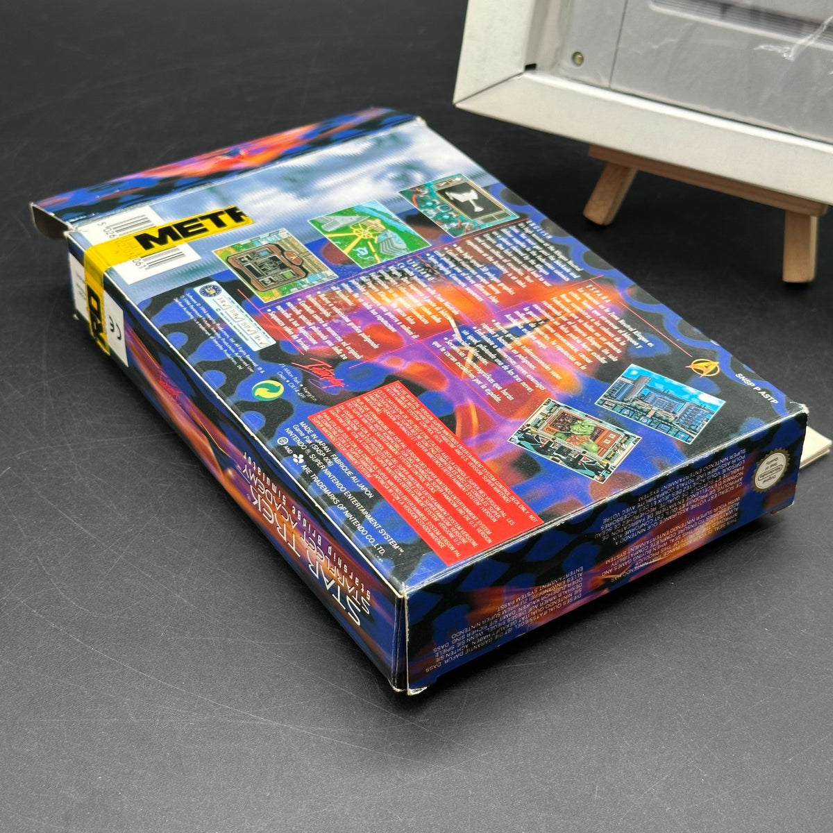 Star Trek - Starfleet Academy (Super Nintendo, SNES) in OVP
