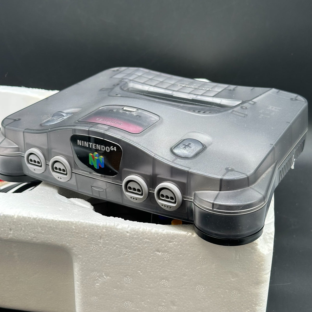 Nintendo 64 N64 Konsole Funtastic Smoke Grey in OVP
