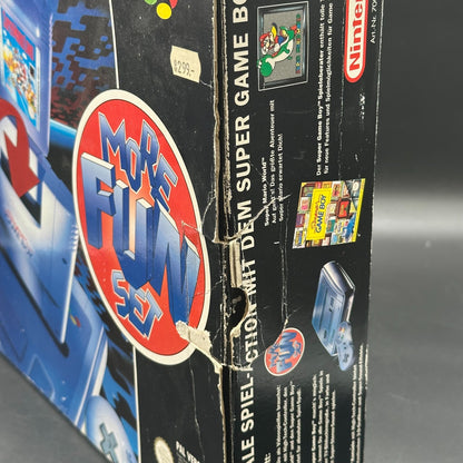 Super Nintendo SNES More Fun Set - Konsole in OVP