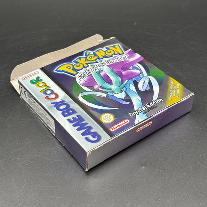 Pokémon Kristall-Edition in OVP (Nintendo Game Boy Color) Speicherbatt. neu ✅