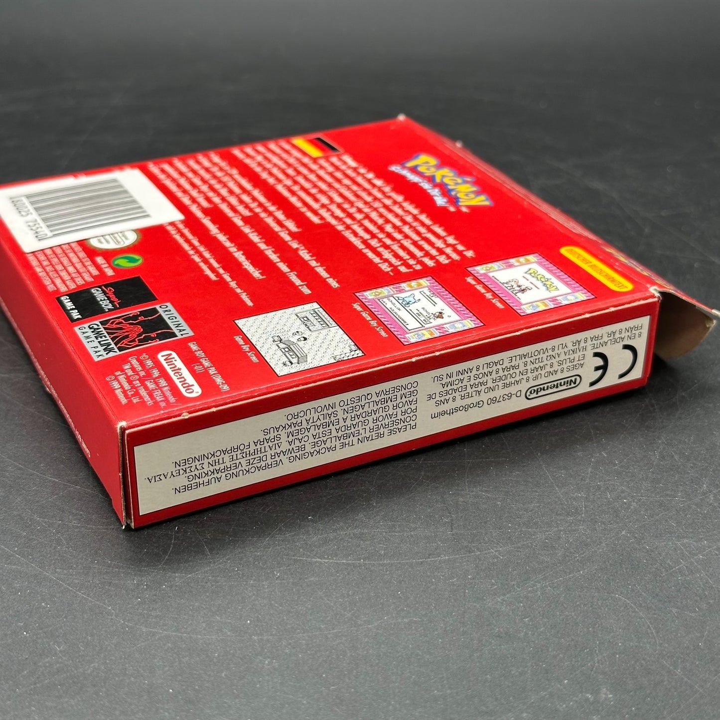 Pokémon Rote Edition (Nintendo Game Boy) - Speicherbatt. neu ✅