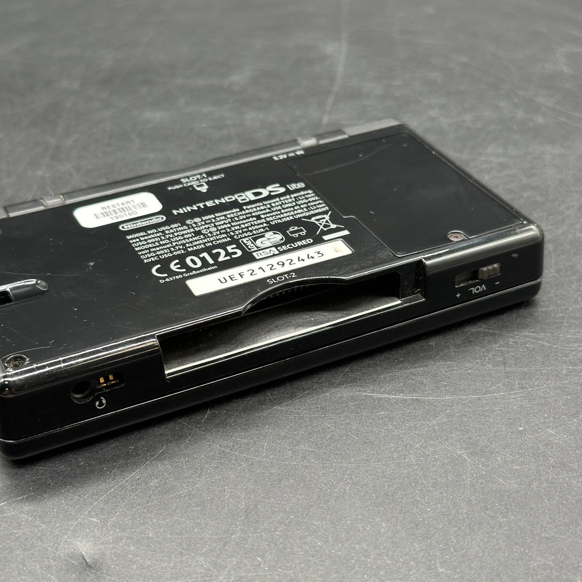 Nintendo DS Lite Konsole - Schwarz – Bild 5