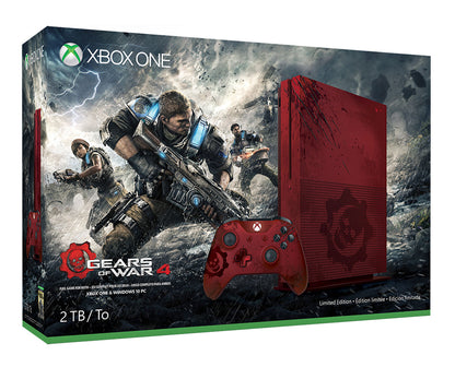 Microsoft Xbox One S Gears of War 4 Limited Edition Bundle 2TB + Controller