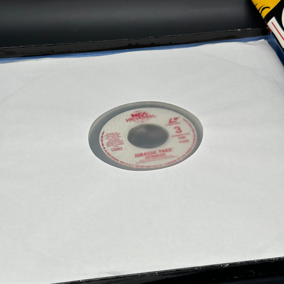 Jurassic Park - Letterboxed Edition - Laserdisc (NTSC) – Bild 5