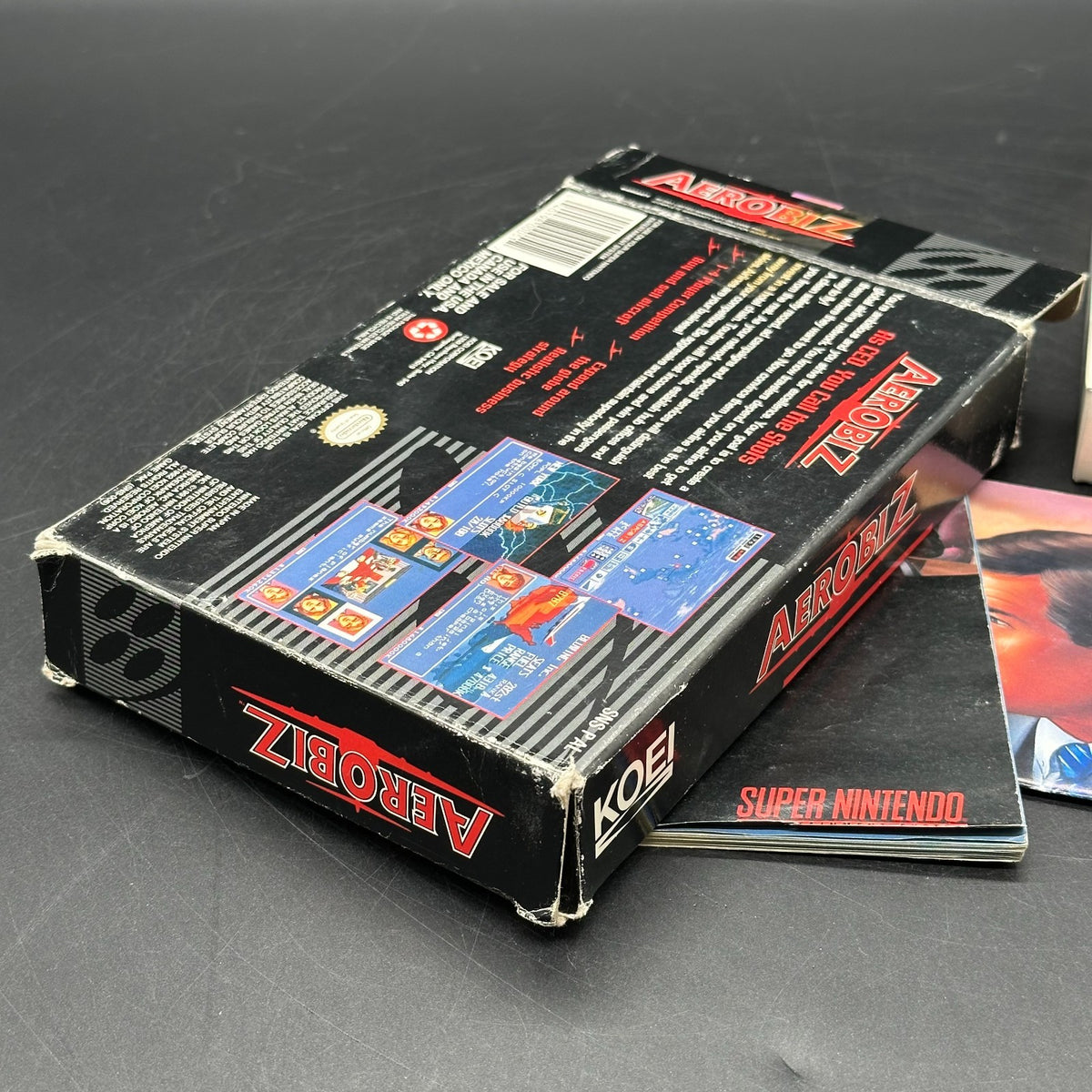 Aerobiz in OVP (Super Nintendo, SNES) SNES US