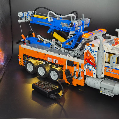 LEGO Technic (42128) Schwerlast-Abschleppwagen inkl. OVP & Beleuchtung