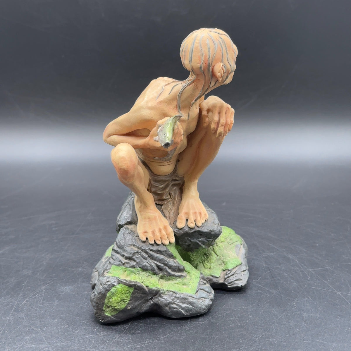 Original Sideshow Weta Der Herr der Ringe Die zwei Türme Sméagol Gollum Statue – Bild 5
