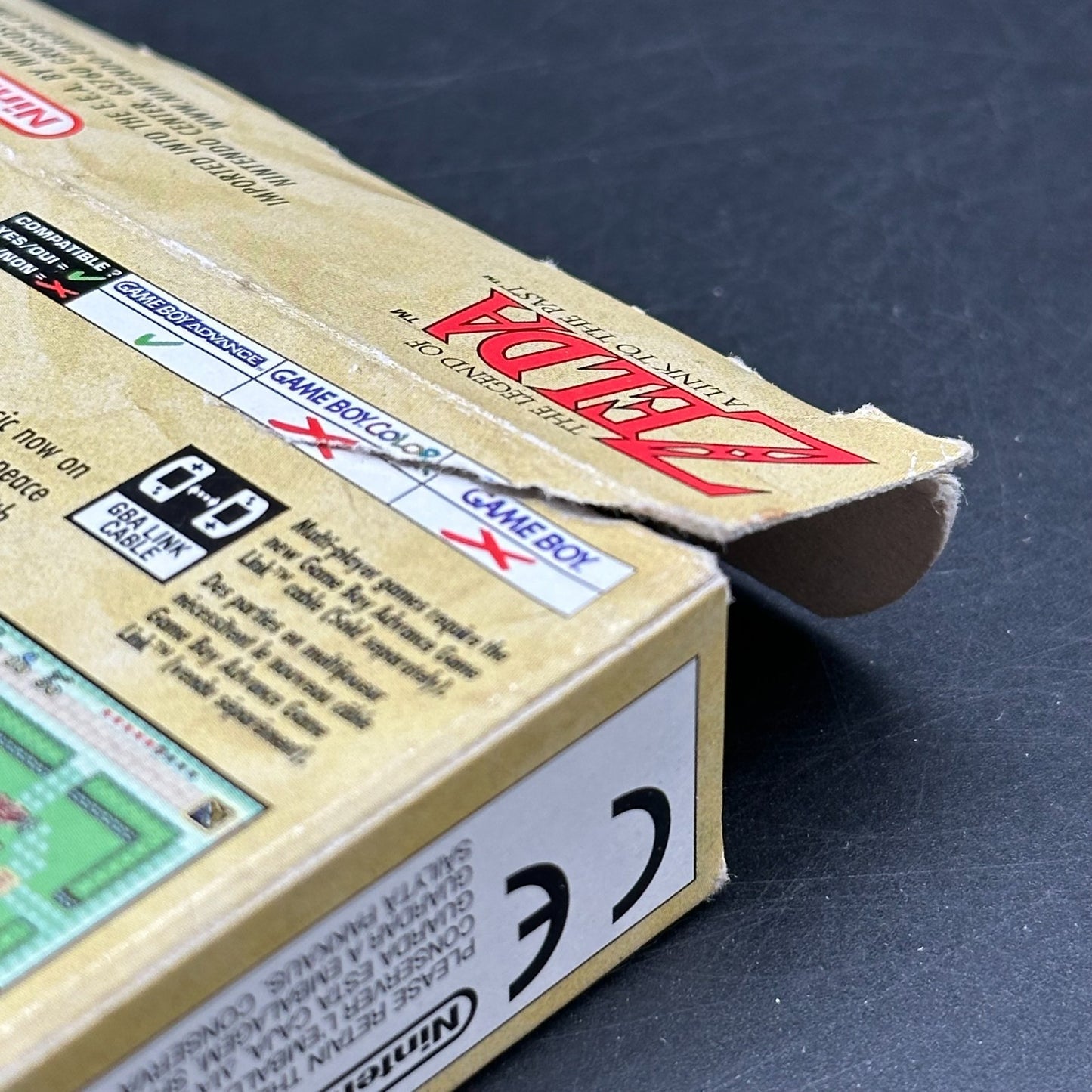 Zelda A Link to the Past + Four Swords (Game Boy Advance) Speicherbatt. neu ✅