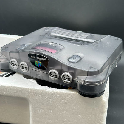 Nintendo 64 N64 Konsole Funtastic Smoke Grey in OVP