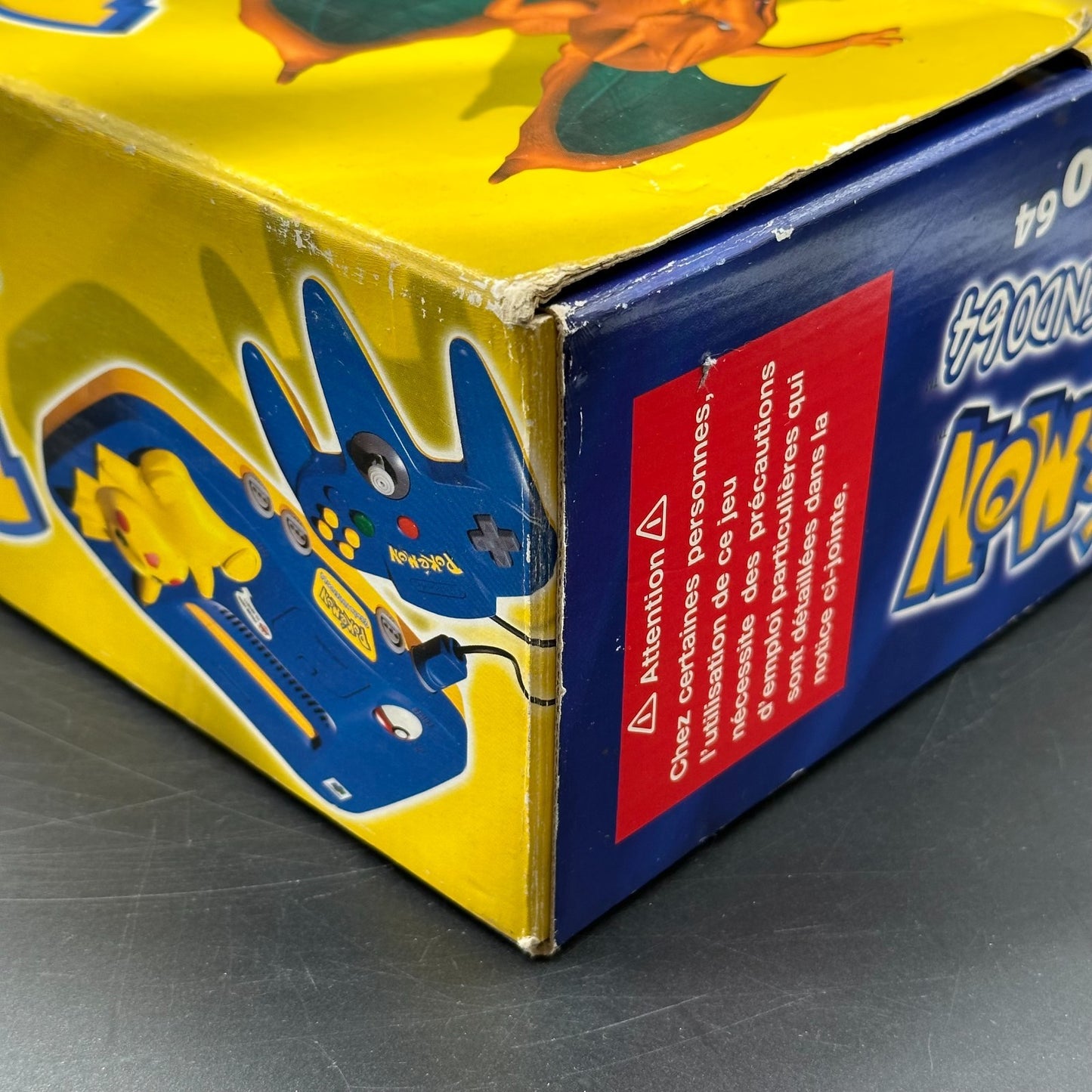 Nintendo 64 Konsole - N64 Pikachu Edition inkl. Controller, OVP & Expansion Pak