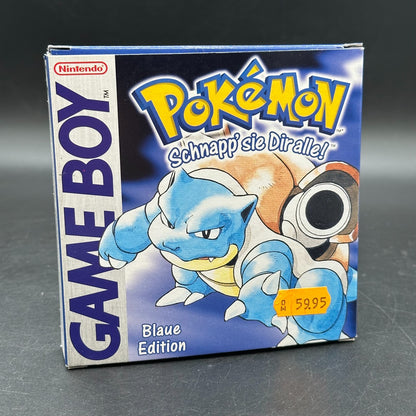 Pokémon Blaue Edition (Nintendo Game Boy) - Speicherbatt. neu ✅
