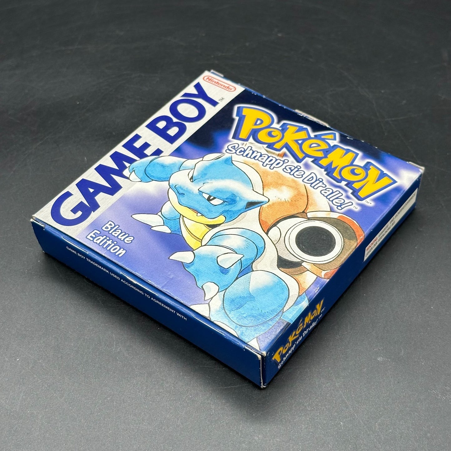 Pokémon Blaue Edition (Nintendo Game Boy) - Speicherbatt. neu ✅