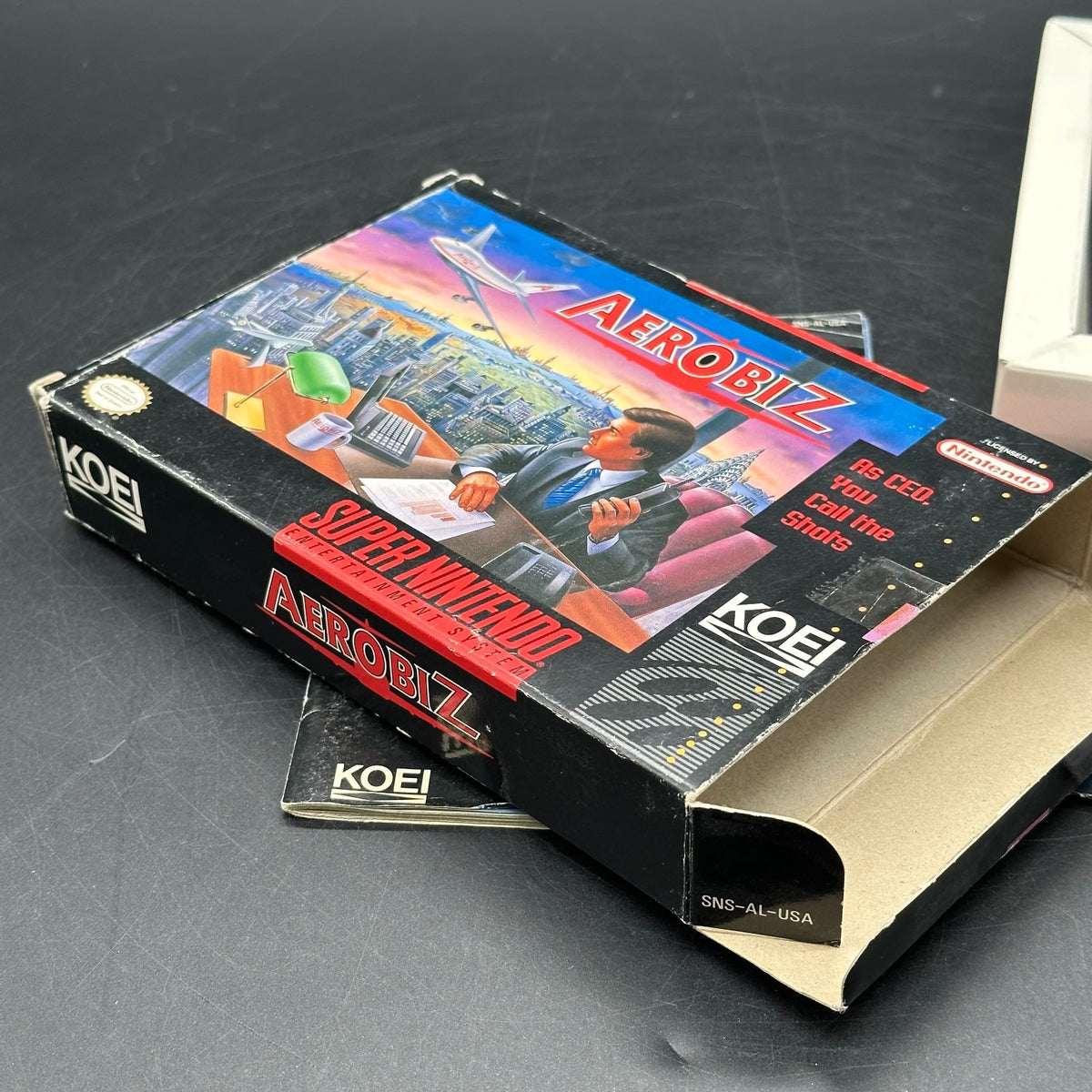Aerobiz in OVP (Super Nintendo, SNES) SNES US
