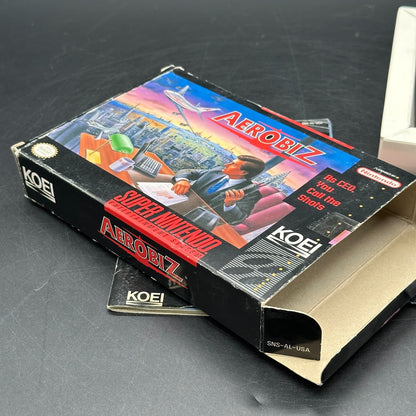 Aerobiz in OVP (Super Nintendo, SNES) SNES US