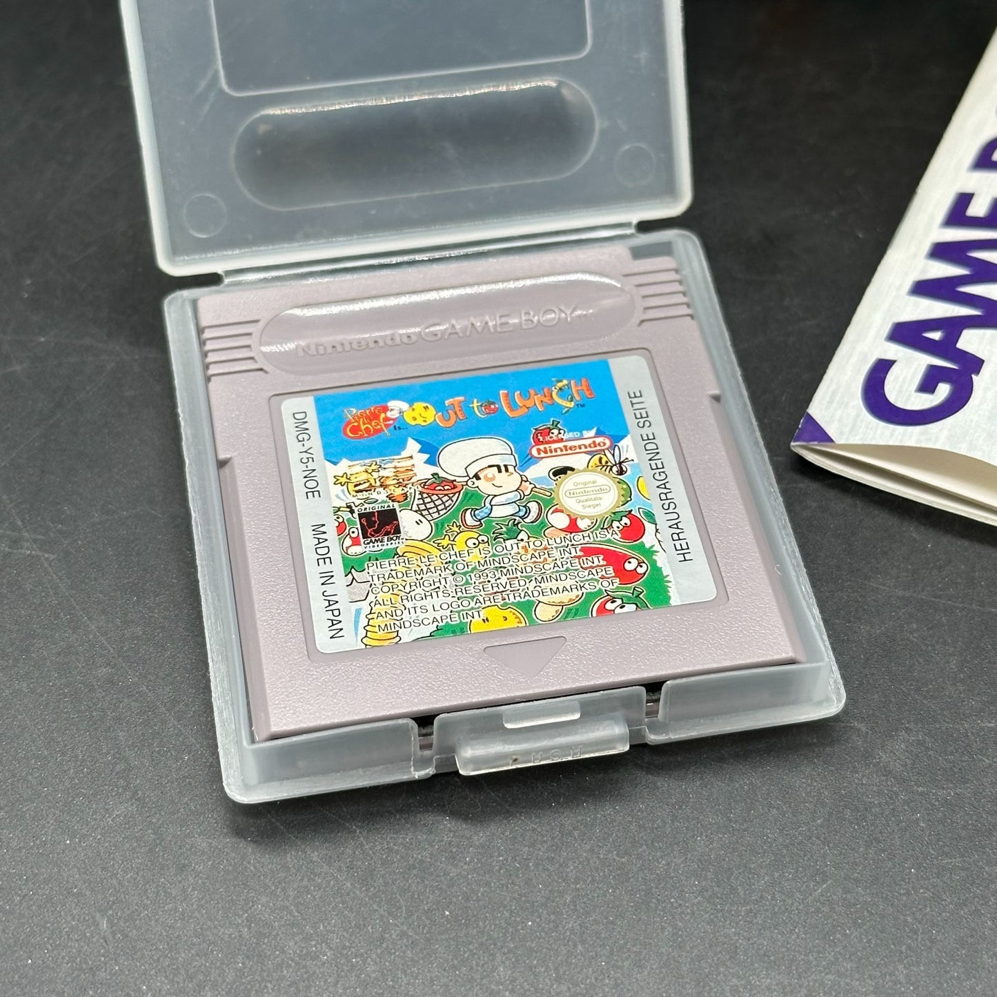 Pierre Le Chef Is Out To Lunch Nintendo Gameboy in OVP