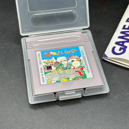 Pierre Le Chef Is Out To Lunch Nintendo Gameboy in OVP