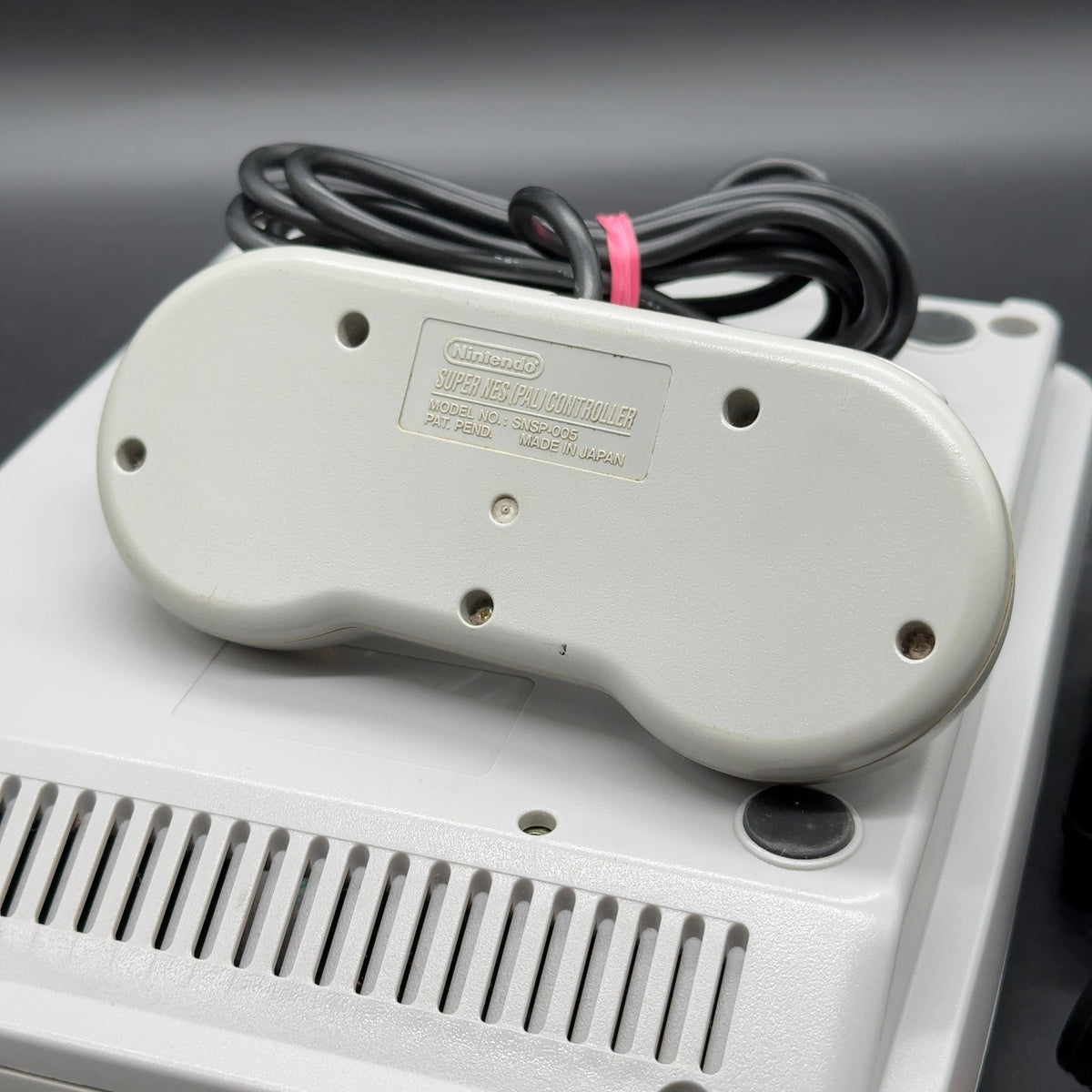 Super Nintendo Entertainment System (SNES) Konsole Grau PAL 1-Chip Retro – Bild 6