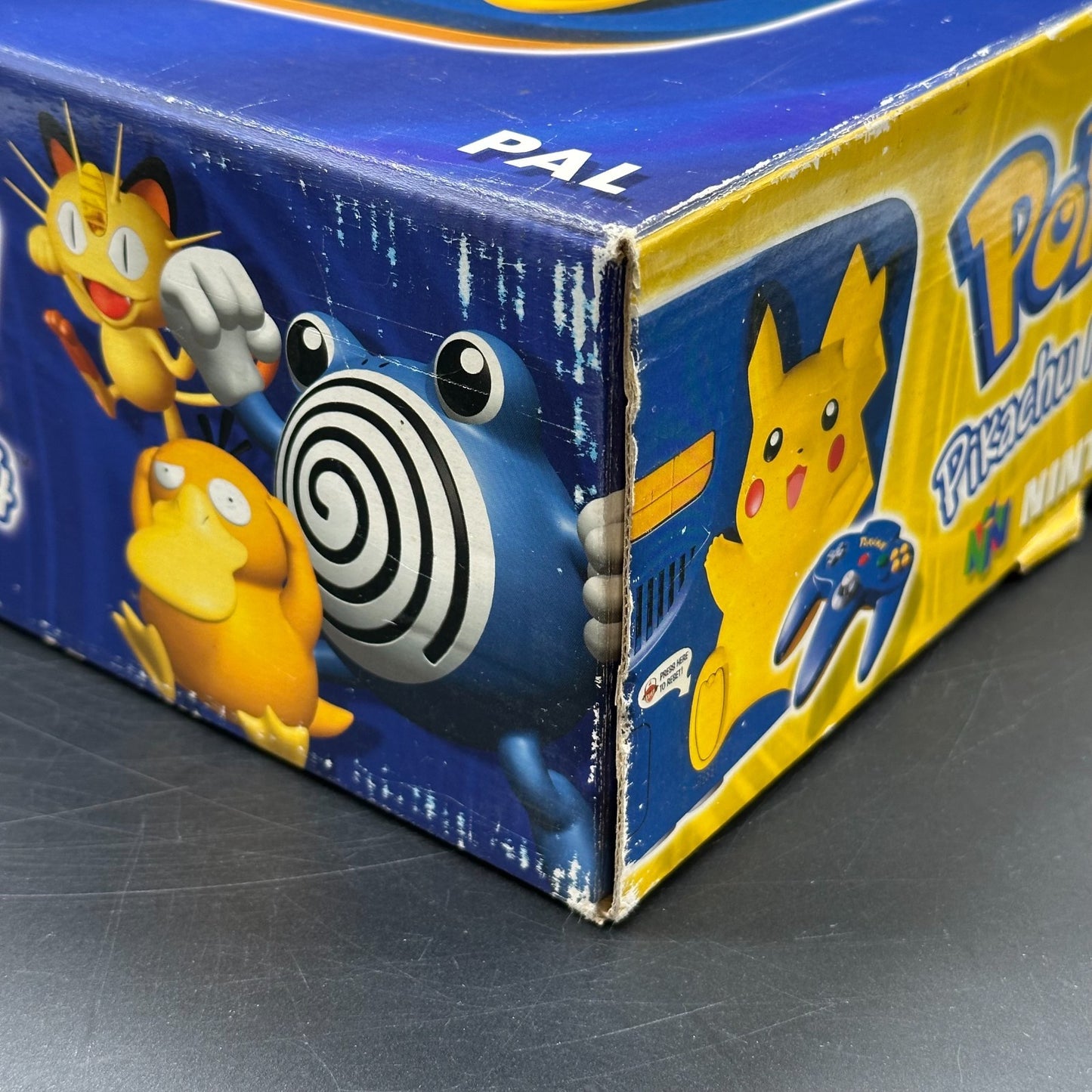 Nintendo 64 Konsole - N64 Pikachu Edition inkl. Controller, OVP & Expansion Pak