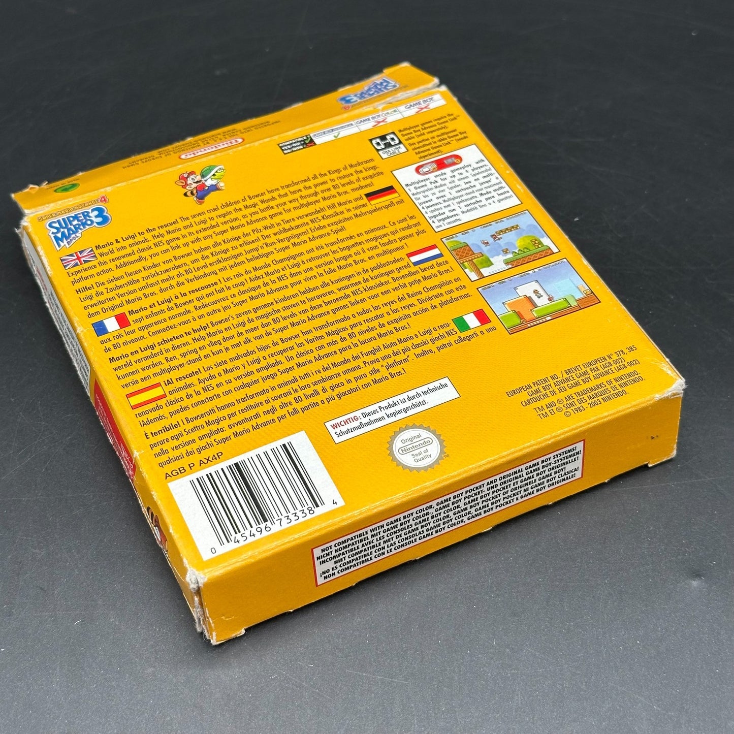 Super Mario Bros. 3 (Nintendo Gameboy Advance) in OVP