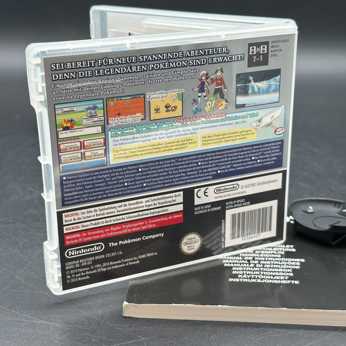 Pokémon: Silberne Edition SoulSilver - ohne Pokewalker (Nintendo DS)