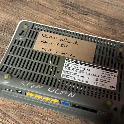 6x AVM FRITZ!Box (3x 7590, 1x 7530, 1x 7530 AX, 1x 7581) - defektes Konvolut – Bild 7