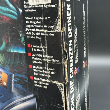Super Nintendo SNES Konsole in OVP - Street Fighter II 2 Action Pack