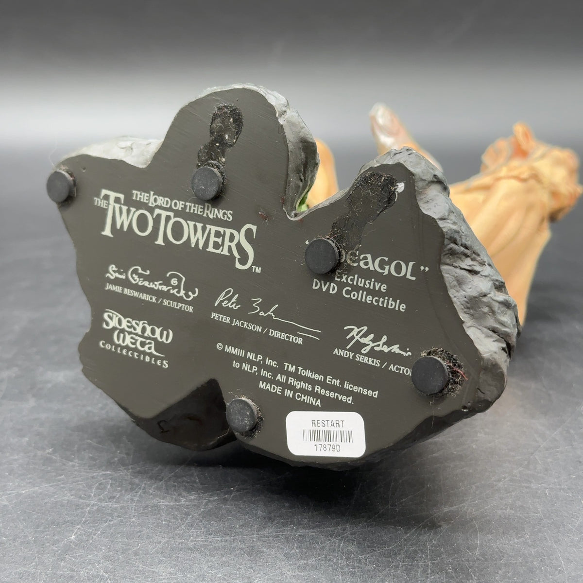 Original Sideshow Weta Der Herr der Ringe Die zwei Türme Sméagol Gollum Statue – Bild 8
