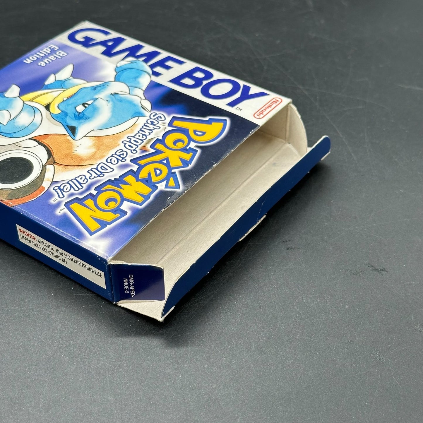 Pokémon Blaue Edition (Nintendo Game Boy) - Speicherbatt. neu ✅