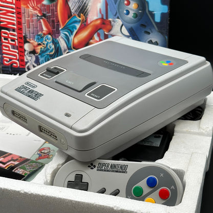 Super Nintendo SNES Konsole in OVP - Street Fighter II 2 Action Pack