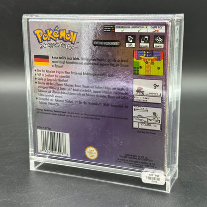 Pokémon Kristall-Edition in OVP (Nintendo Game Boy Color) Speicherbatt. neu ✅