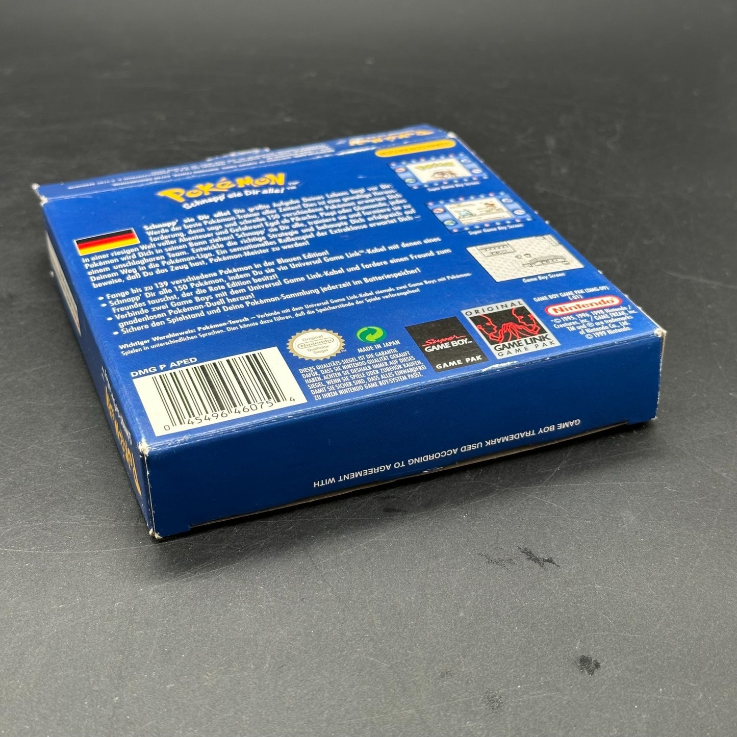 Pokémon Blaue Edition (Nintendo Game Boy) - Speicherbatt. neu ✅