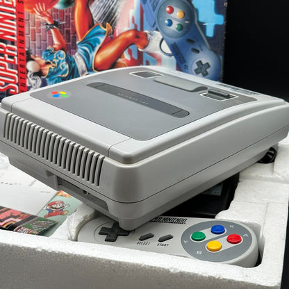 Super Nintendo SNES Konsole in OVP - Street Fighter II 2 Action Pack