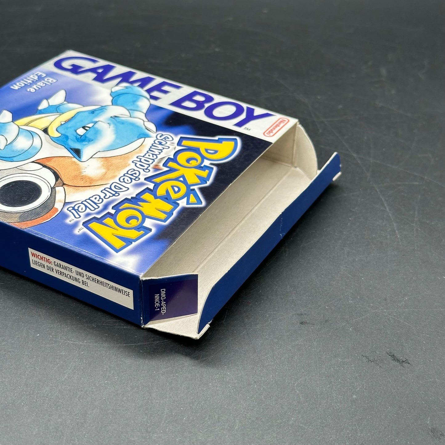 Pokémon Blaue Edition (Nintendo Game Boy) - Speicherbatt. neu ✅
