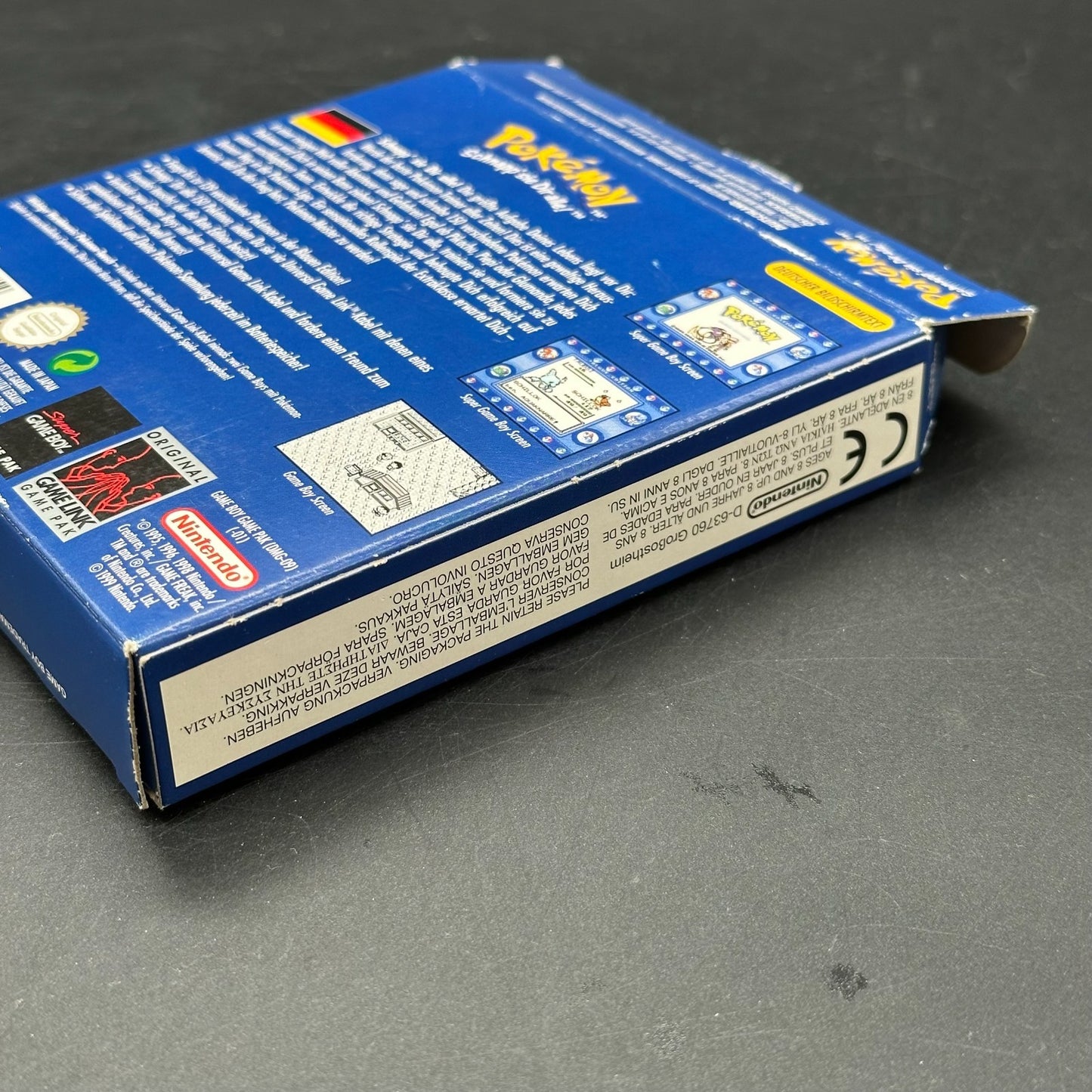 Pokémon Blaue Edition (Nintendo Game Boy) - Speicherbatt. neu ✅