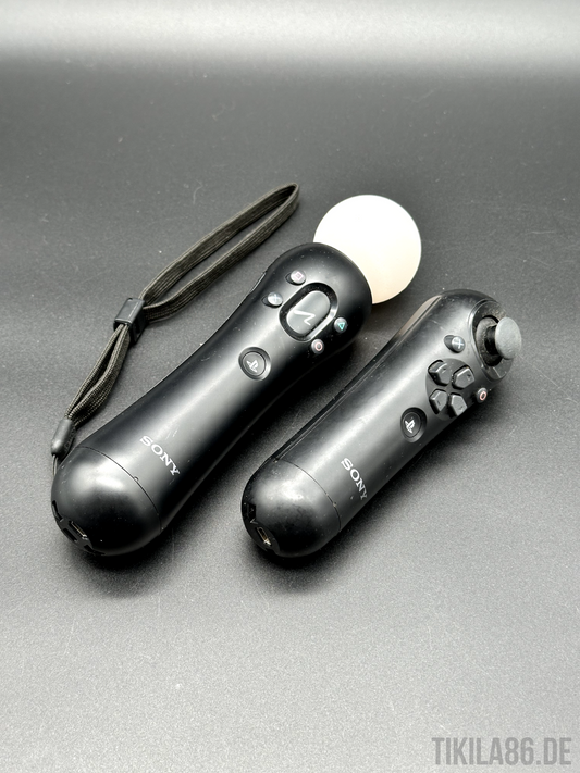 Sony Playstation 3 Move + Navi Controller mit Ladekabel - PS3/ PS4/ PS5 - VR Set